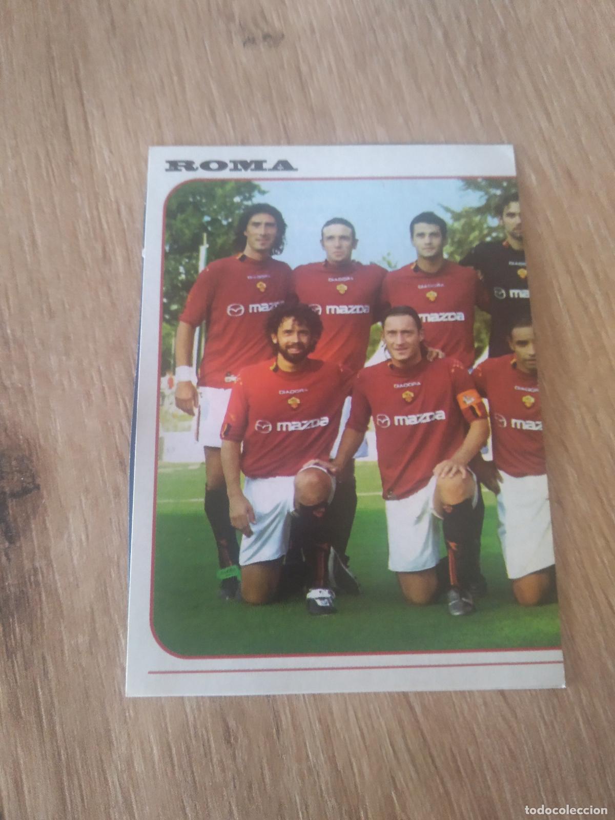Cromos de F&uacute;tbol: 91 EQUIPO PLANTILLA ROMA CROMO FUTBOL PANINI CALCIO COPPE 03-04 LIGA ITALIA CALCIATORI 2003-2004