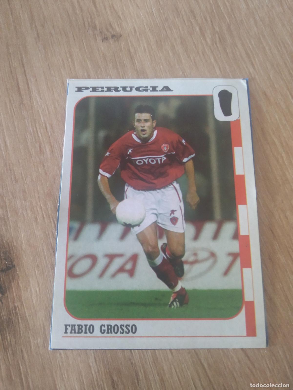 Cromos de F&uacute;tbol: 155 FABIO GROSSO PERUGIA CROMO FUTBOL PANINI CALCIO COPPE 03-04 LIGA ITALIA CALCIATORI 2003-2004