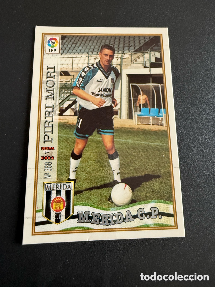 Cromos de F&uacute;tbol: MUNDICROMO 97-98. n 368 UH. PIRRI MOR&Iacute; ( M&eacute;rida)