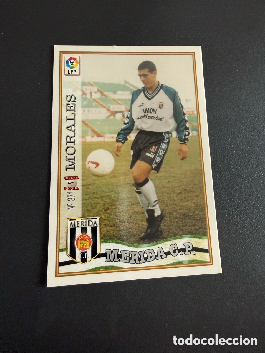 Cromos de F&uacute;tbol: MUNDICROMO 97-98. n 371 UH. MORALES ( M&eacute;rida)