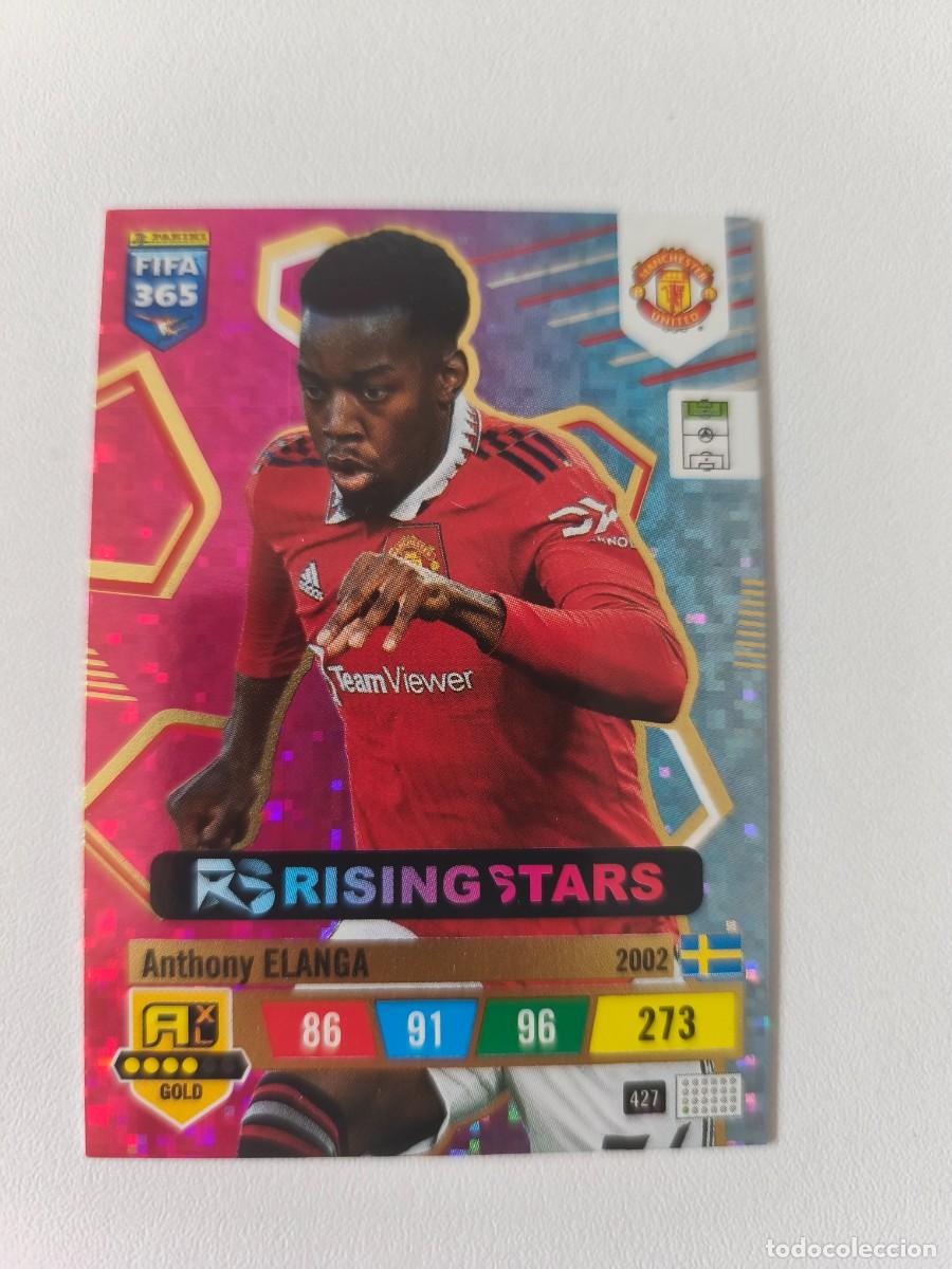 Cromos de F&uacute;tbol: FIFA 365 ADRENALYN XL 2023 ANTHONY ELANGA 427 ALB FIFA