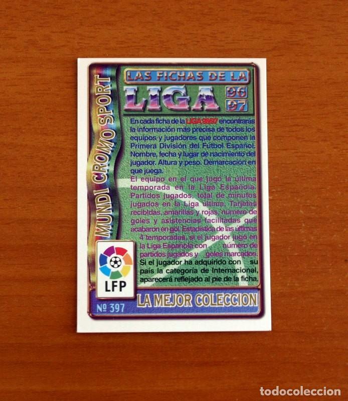 Cartes &agrave; collectionner de Football: Indice -N&ordm; 397 La Mejor Colecci&oacute;n -Mundicromo Las Fichas de la Liga de F&uacute;tbol 1996-1997-96-97