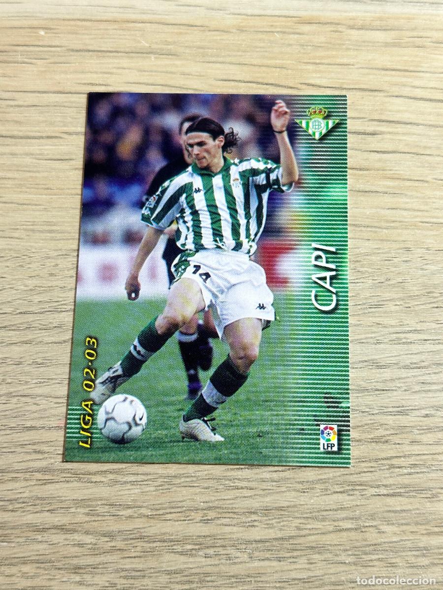 Cartes &agrave; collectionner de Football: CAPI n&ordm; 87 BETIS MEGACRACKS MEGAFICHAS 2002 2003 PANINI 02 03