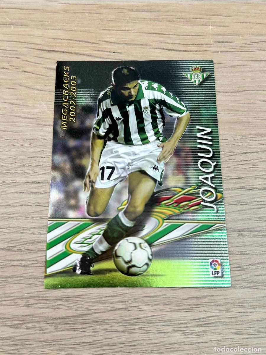 Cartes &agrave; collectionner de Football: JOAQUIN n&ordm; 371 MEGACRACKS BETIS MEGAFICHAS 2002 2003 PANINI 02 03