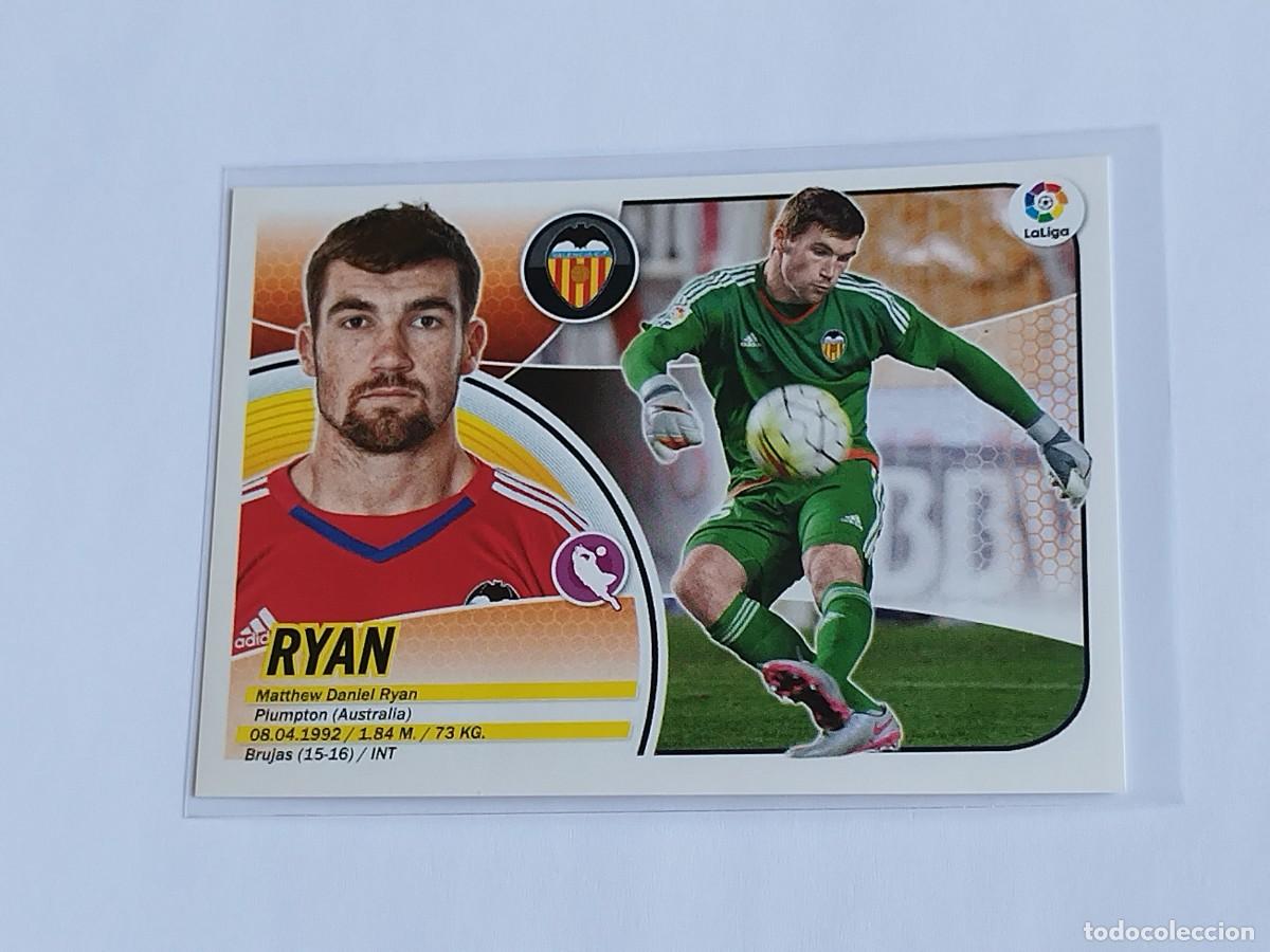 Cartes &agrave; collectionner de Football: RYAN N&ordm; 1 VALENCIA CF - PANINI EDICIONES ESTE LA LIGA SANTANDER 2016 2017 16 17 LOGO ERROR