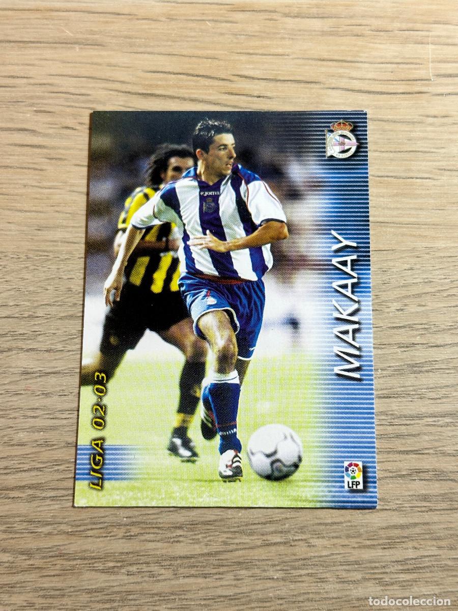Cartes &agrave; collectionner de Football: MAKAAY n&ordm; 124 DEPORTIVO MEGAFICHAS 2002 2003 MEGACRACKS PANINI 02 03