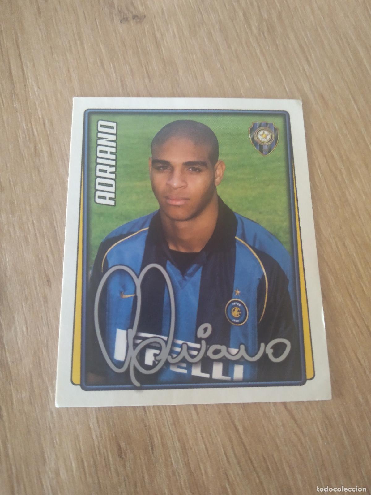 Football Stickers: 138 ADRIANO INTER MILAN CROMO FUTBOL PANINI LIGA ITALIA CALCIATORI CALCIO MERLIN 2002