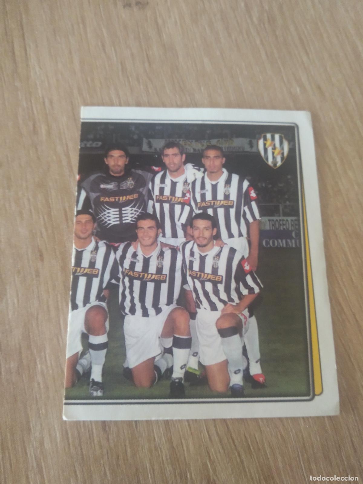 Football Stickers: 144 EQUIPO PLANTILLA JUVENTUS TURIN CROMO FUTBOL PANINI LIGA ITALIA CALCIATORI CALCIO MERLIN 2002