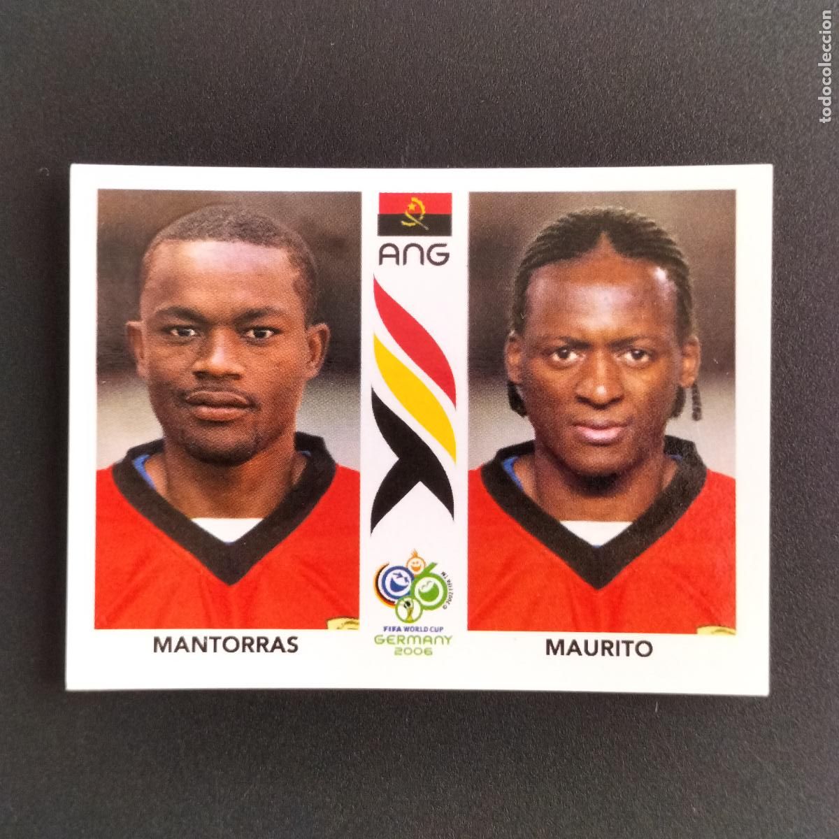 Cromos de F&uacute;tbol: 310 MANTORRAS MAURITO ANGOLA CROMOS ALBUM FIFA WORLD CUP GERMANY 2006 MUNDIAL ALEMANIA PANINI