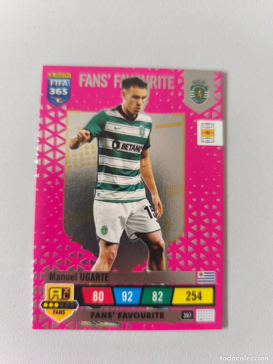 Cromos de F&uacute;tbol: FIFA 365 ADRENALYN XL 2023 UGARTE 397 FANS FAVOURITE ALB FIFA