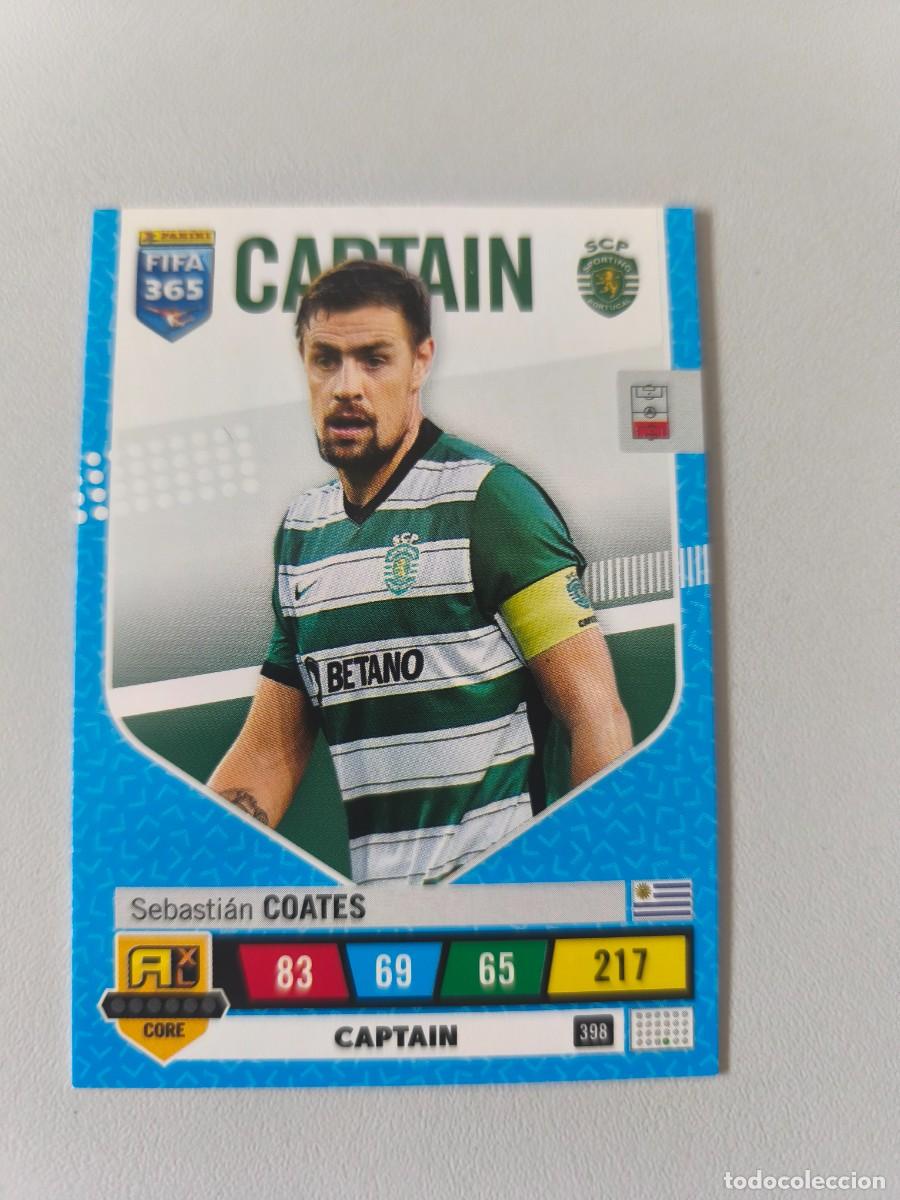 Cromos de F&uacute;tbol: FIFA 365 ADRENALYN XL 2023 SEBASTIAN COATES 398 CAPTAIN ALB FIFA