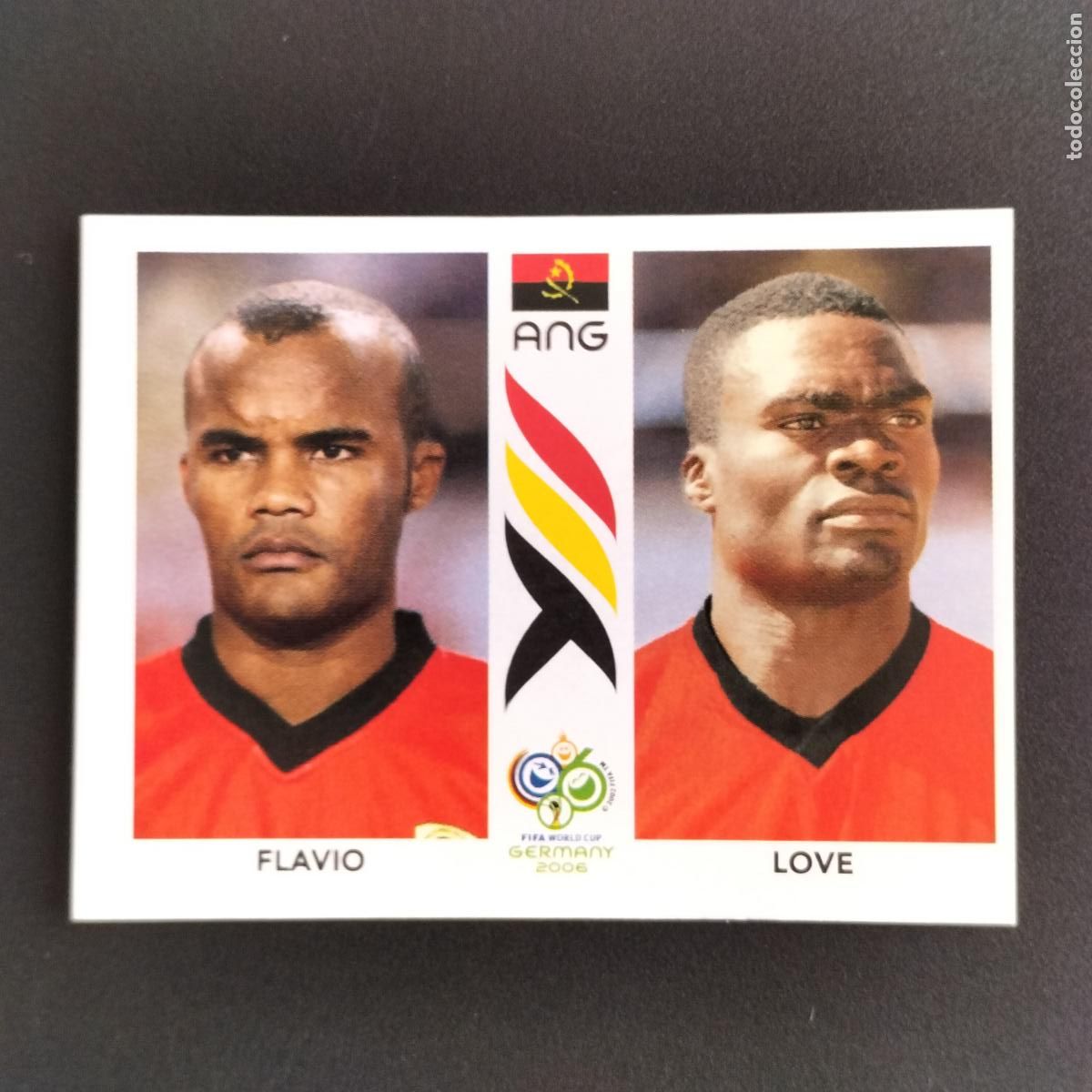 Cromos de F&uacute;tbol: 309 FLAVIO LOVE ANGOLA CROMOS ALBUM FIFA WORLD CUP GERMANY 2006 MUNDIAL ALEMANIA PANINI