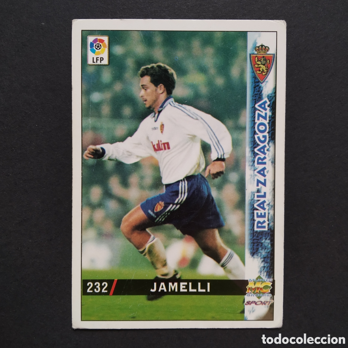Cromos de F&uacute;tbol: CROMO - N&ordm; 0232 - JAMELLI - REAL ZARAGOZA - LAS FICHAS DE LA LIGA 98-99 (1998 / 1999) - MUNDICROMO