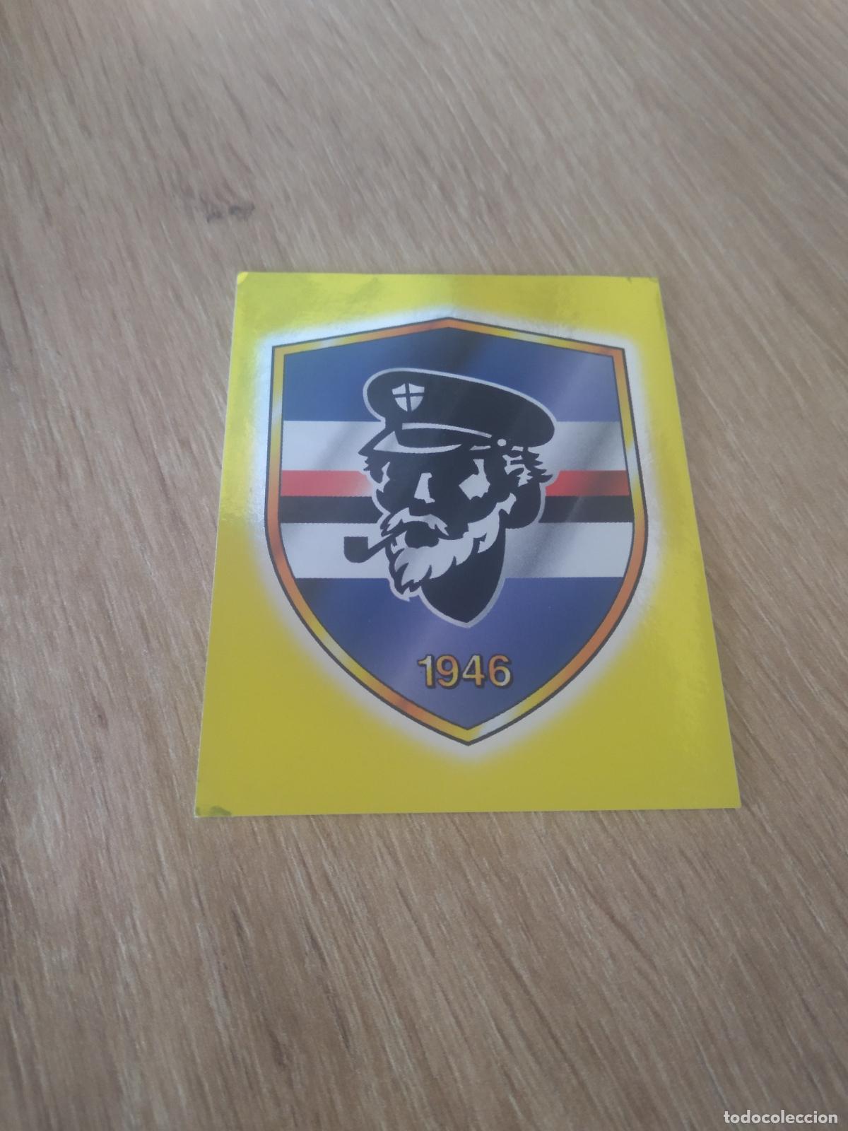 Cromos de F&uacute;tbol: 544 ESCUDO SAMPDORIA CROMO FUTBOL PANINI LIGA ITALIA CALCIATORI CALCIO MERLIN 2002