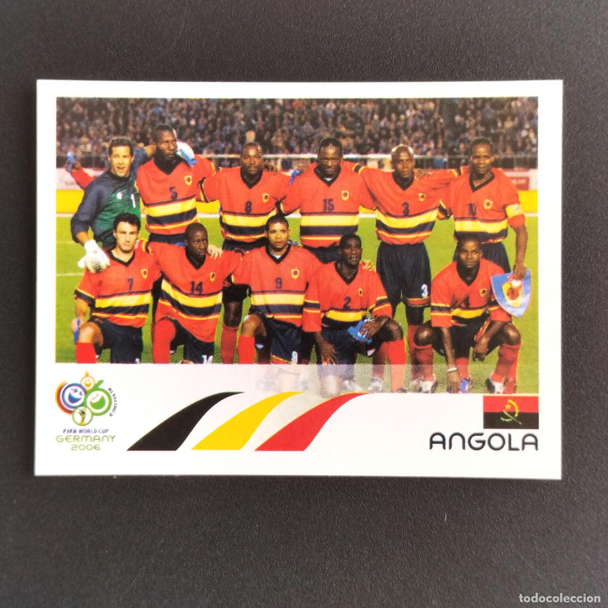 Cromos de F&uacute;tbol: 302 SELECCION EQUIPO ANGOLA CROMOS ALBUM FIFA WORLD CUP GERMANY 2006 MUNDIAL ALEMANIA PANINI