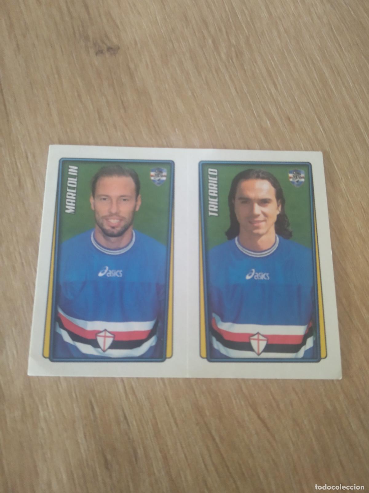 Cromos de F&uacute;tbol: 549 MARCOLIN TRICARICO SAMPDORIA CROMO FUTBOL PANINI LIGA ITALIA CALCIATORI CALCIO MERLIN 2002