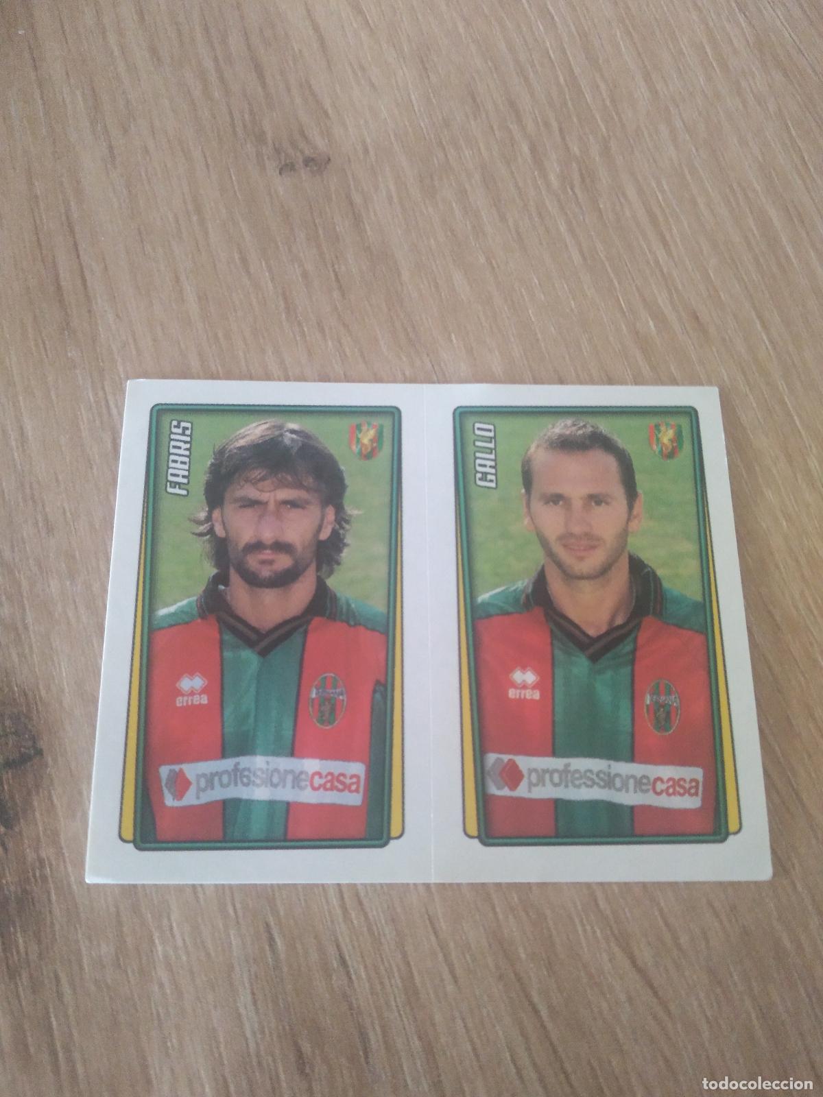 Cromos de F&uacute;tbol: 565 FABRIS GALLO TERNANA CROMO FUTBOL PANINI LIGA ITALIA CALCIATORI CALCIO MERLIN 2002