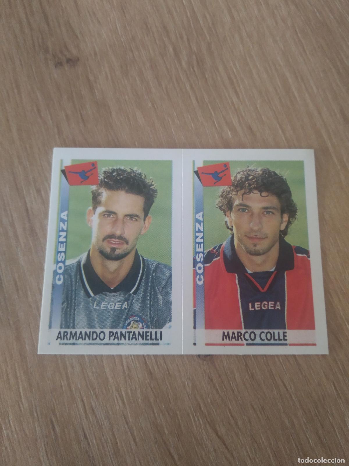 Cromos de F&uacute;tbol: 479 PANTANELLI MARCO COLLE COSENZA CROMO FUTBOL PANINI LIGA ITALIA 00-01 CALCIATORI 2000-2001