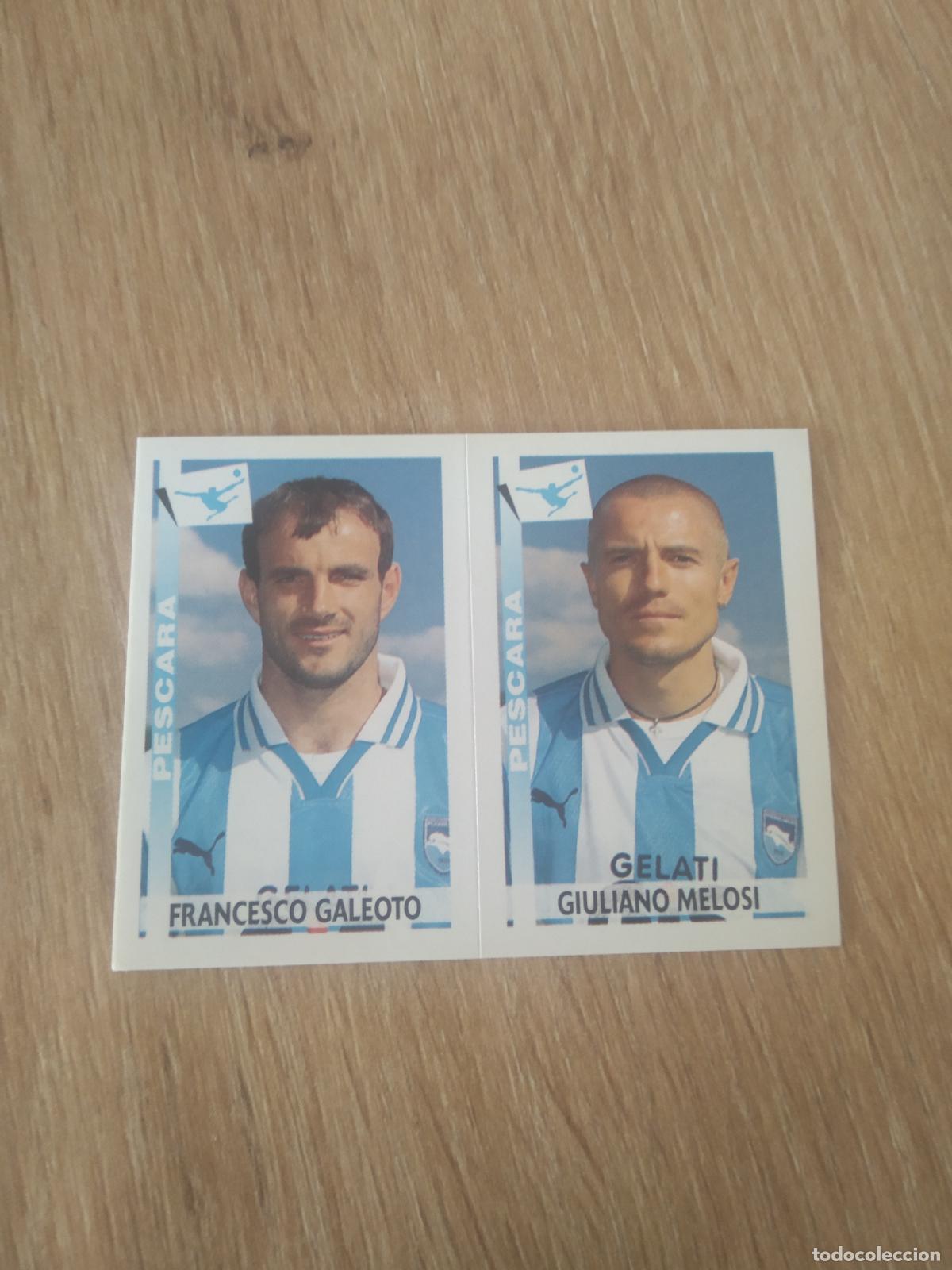 Cromos de F&uacute;tbol: 527 GALEOTO MELOSI PESCARA CROMO FUTBOL PANINI LIGA ITALIA 00-01 CALCIATORI 2000-2001