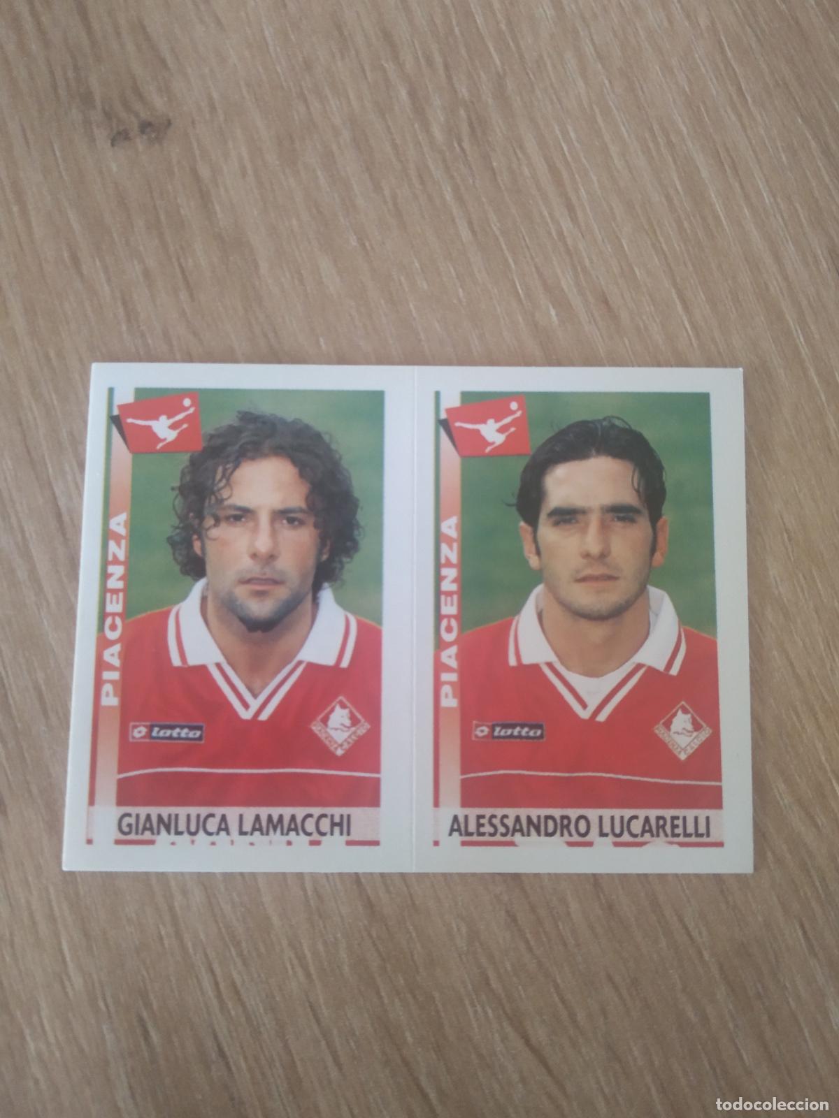 Cromos de F&uacute;tbol: 534 LAMACCHI LUCARELLI PIACENZA CROMO FUTBOL PANINI LIGA ITALIA 00-01 CALCIATORI 2000-2001