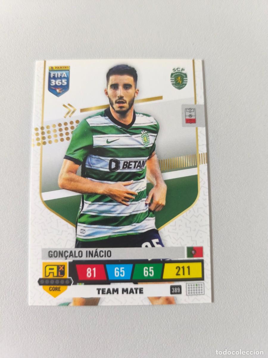 Cromos de F&uacute;tbol: FIFA 365 ADRENALYN XL 2023 GON&Ccedil;ALO INACIO 389 ALB FIFA