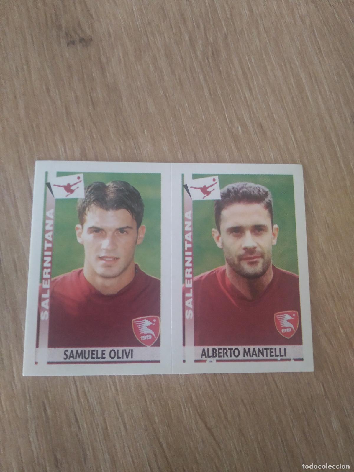 Cromos de F&uacute;tbol: 563 OLIVI MANTELLI SALERNITANA CROMO FUTBOL PANINI LIGA ITALIA 00-01 CALCIATORI 2000-2001