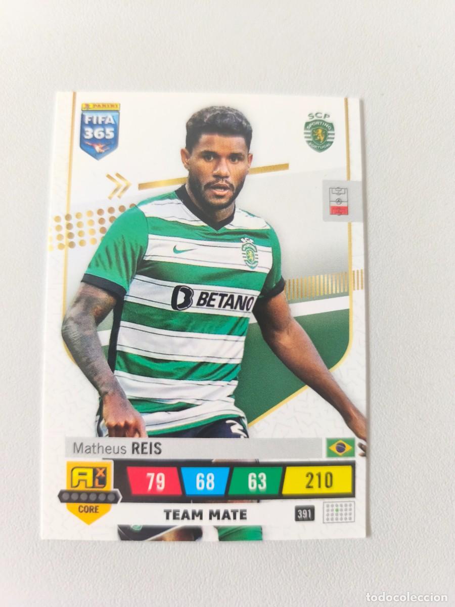 Cromos de F&uacute;tbol: FIFA 365 ADRENALYN XL 2023 MATHEUS REIS 391 ALB FIFA