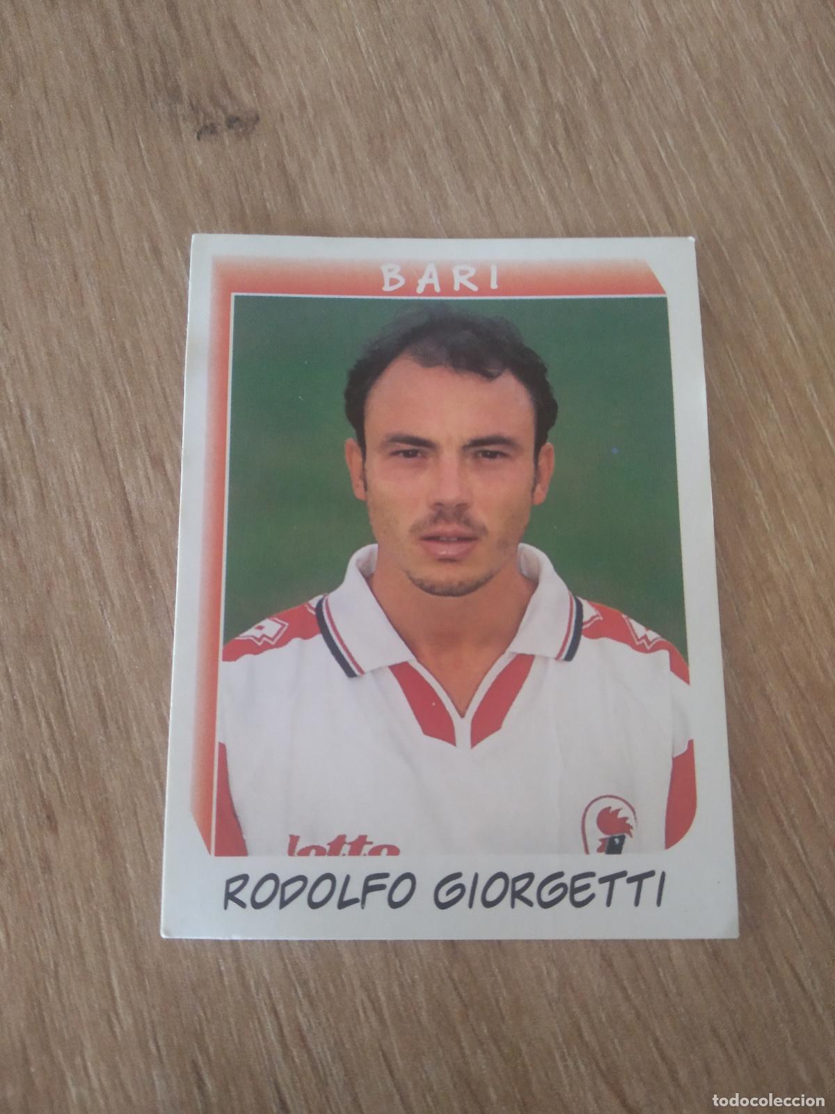 Cromos de F&uacute;tbol: 18 RODOLFO GIORGETTI BARI CROMO FUTBOL PANINI LIGA ITALIA CALCIATORI 2000