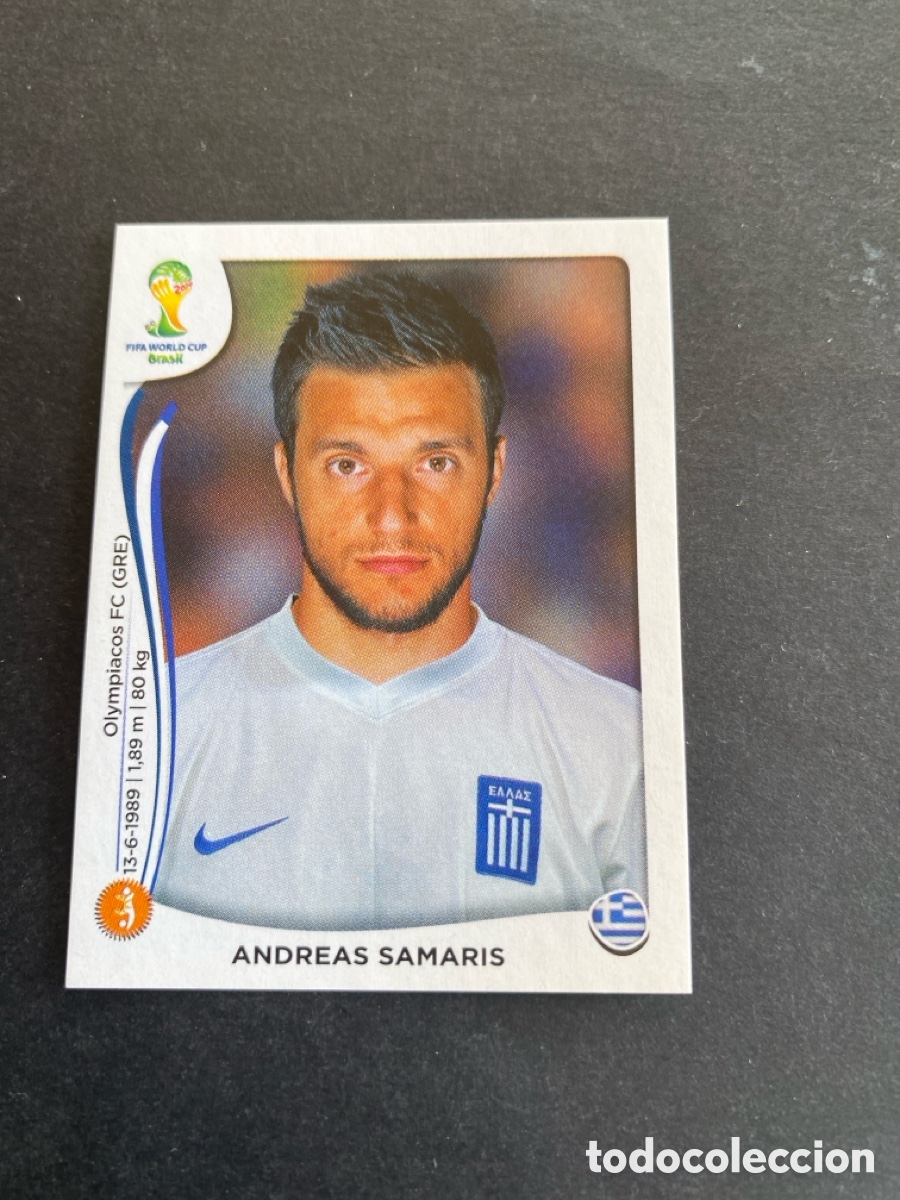 Cromos de F&uacute;tbol: Cromo Mundial Brasil 2014 Grecia N* 212