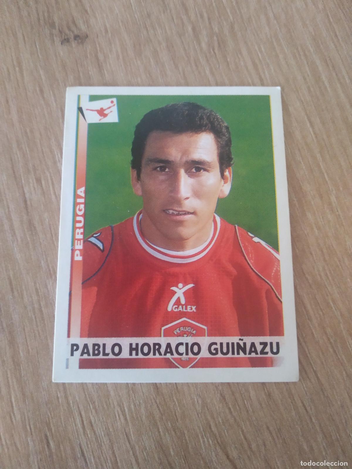 Cromos de F&uacute;tbol: 307 PABLO HORACIO GUI&Ntilde;AZU PERUGIA CROMO FUTBOL PANINI LIGA ITALIA 00-01 CALCIATORI 2000-2001