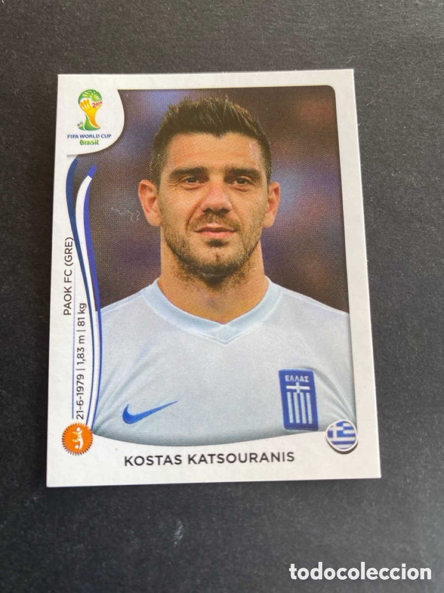Cromos de F&uacute;tbol: Cromo Mundial Brasil 2014 Grecia N* 214