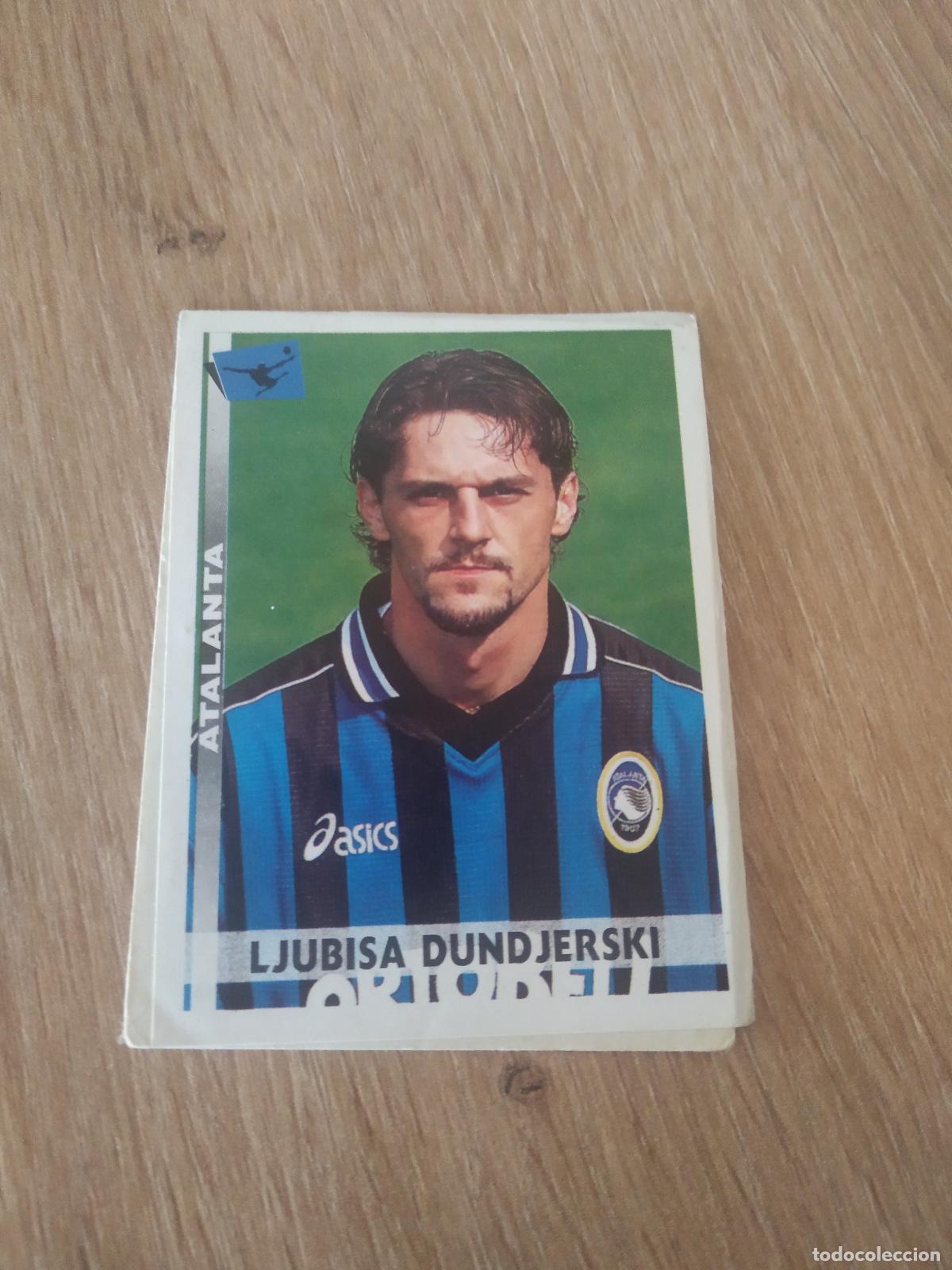 Cromos de F&uacute;tbol: 15 LJUBISA DUNDJERSKI ATALANTA CROMO FUTBOL PANINI LIGA ITALIA 00-01 CALCIATORI 2000-2001