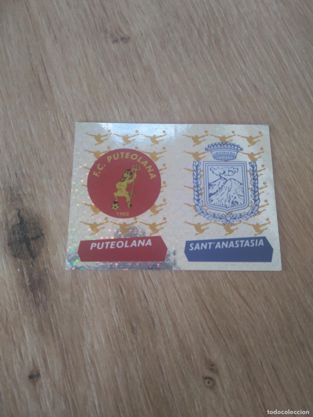 Cromos de F&uacute;tbol: 701 PUTEOLANA SANT'ANASTASIA ESCUDO CROMO FUTBOL PANINI LIGA ITALIA 00-01 CALCIATORI 2000-2001