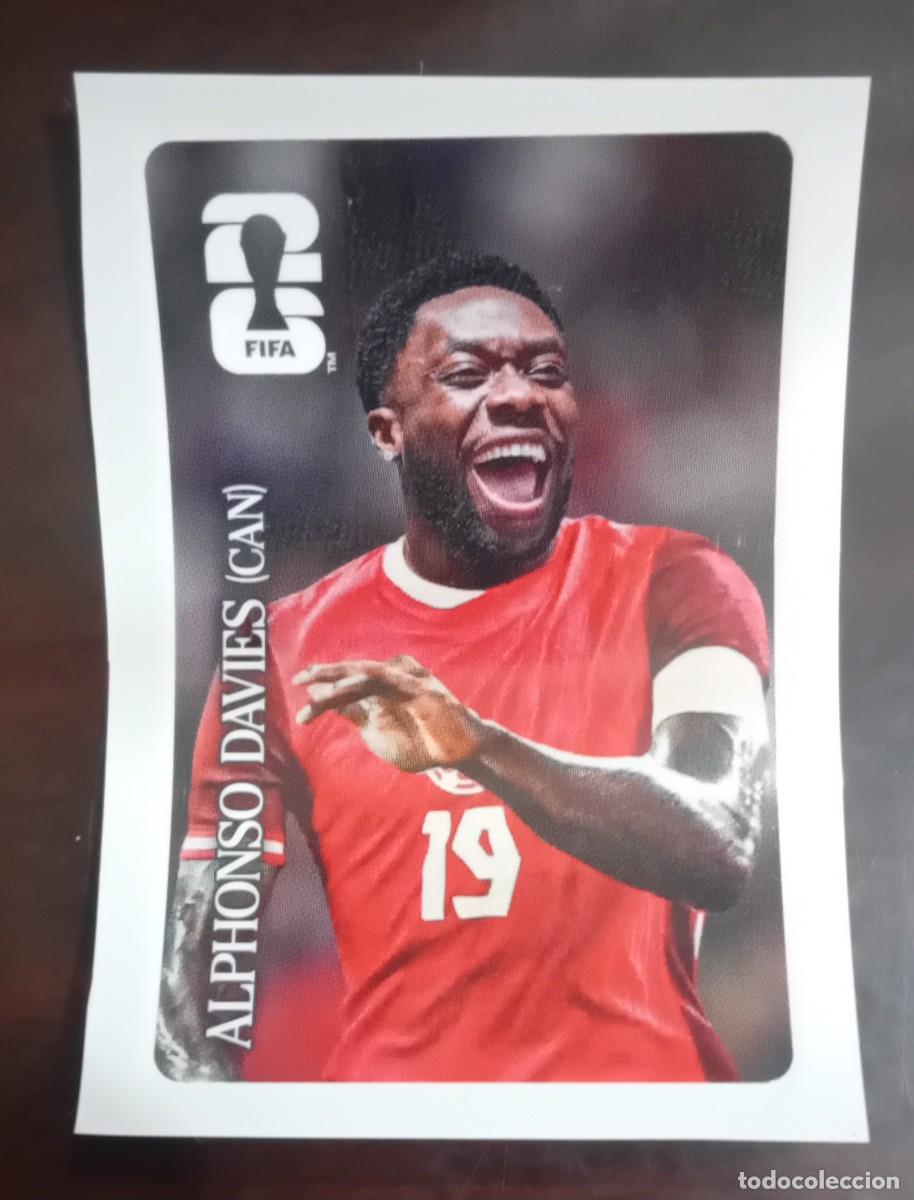 Cromos de F&uacute;tbol: Figurina Panini 2026 Cromo World Cup Usa Mundial 2026 Alphonso Davies Canada Coca Cola CAN