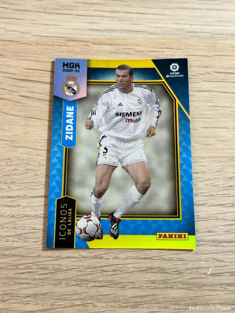 Cromos de F&uacute;tbol: ZIDANE N&ordm; 414 ICONOS MEGACRACKS 2020 2021 REAL MADRID 20 21 MGK
