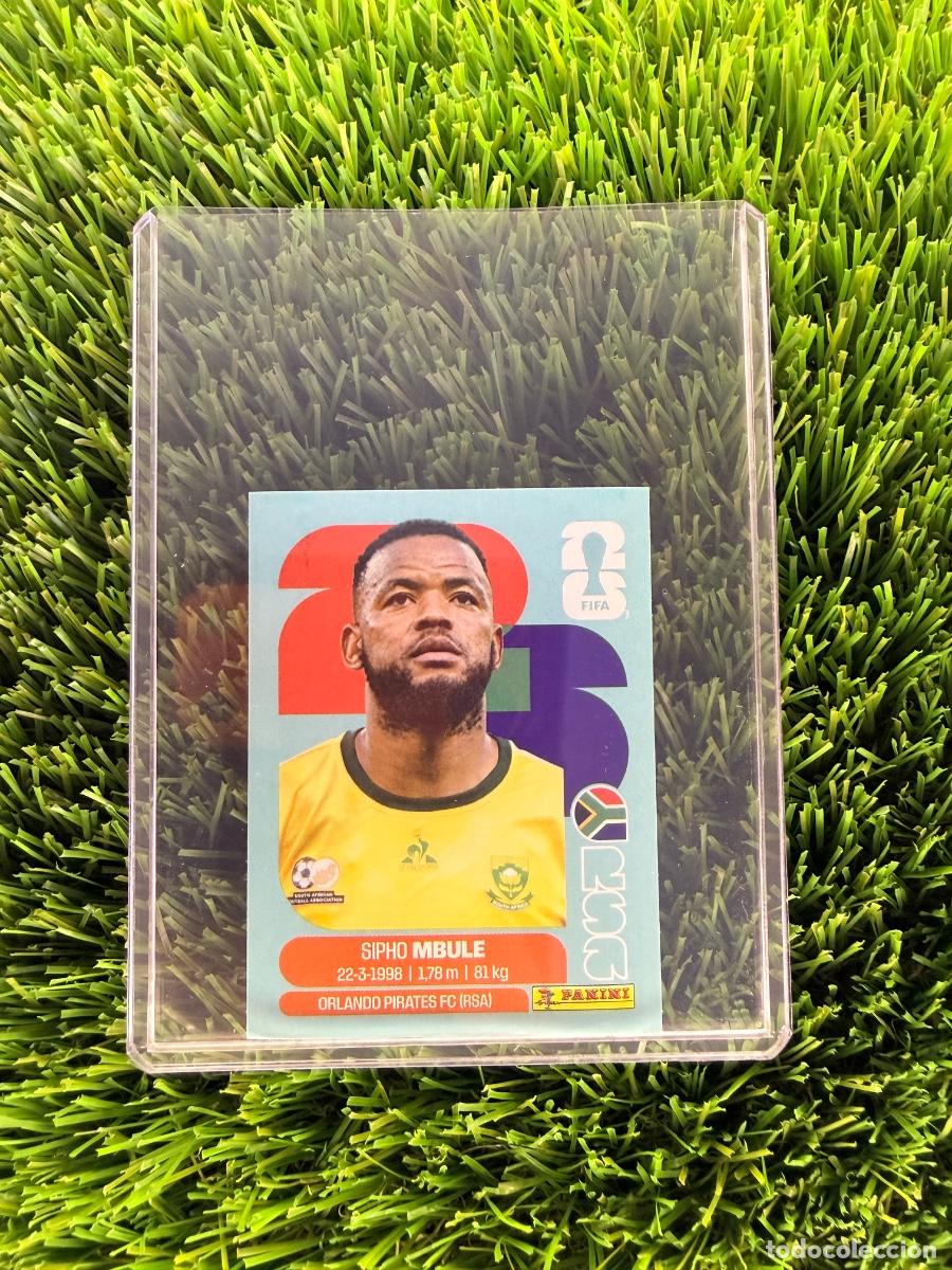 Cromos de F&uacute;tbol: N&ordm; RSA16 Sipho Mbule Sud&aacute;frica Mundial 2026 Stickers
