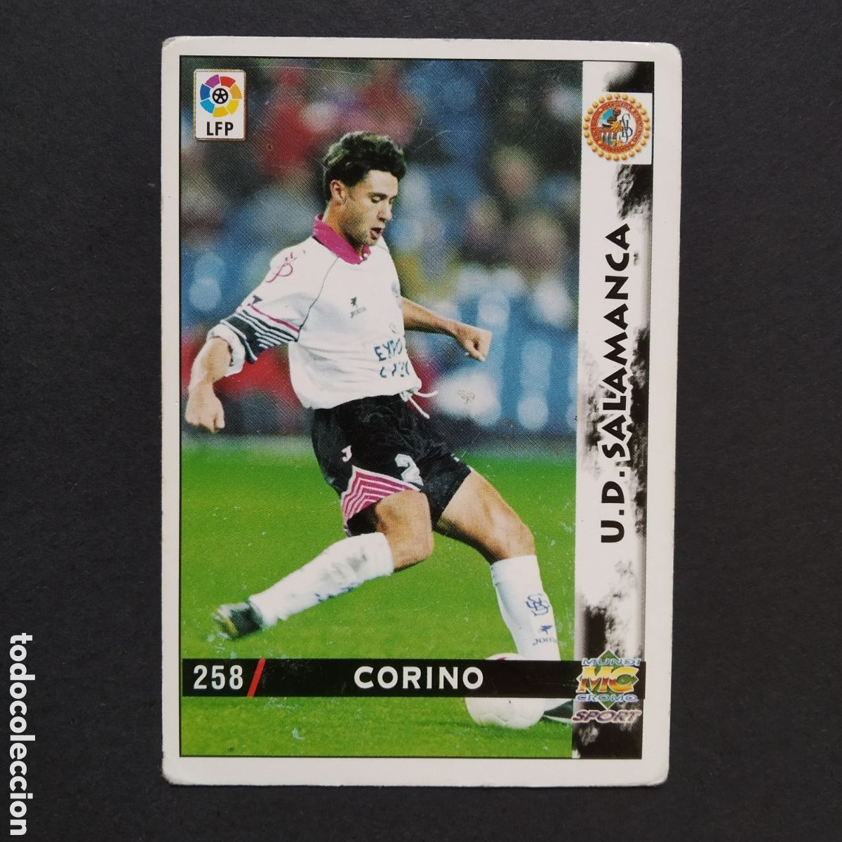 Cromos de f&uacute;tbol: CROMO - N&ordm; 0258 - CORINO - U.D. SALAMANCA - LAS FICHAS DE LA LIGA 98-99 (1998 / 1999) - MUNDICROMO