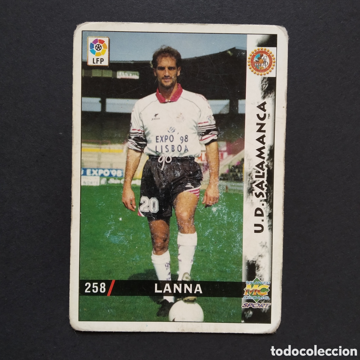 Cromos de f&uacute;tbol: CROMO - N&ordm; 0258 - LANNA - U.D. SALAMANCA - LAS FICHAS DE LA LIGA 98-99 (1998 / 1999) - MUNDICROMO