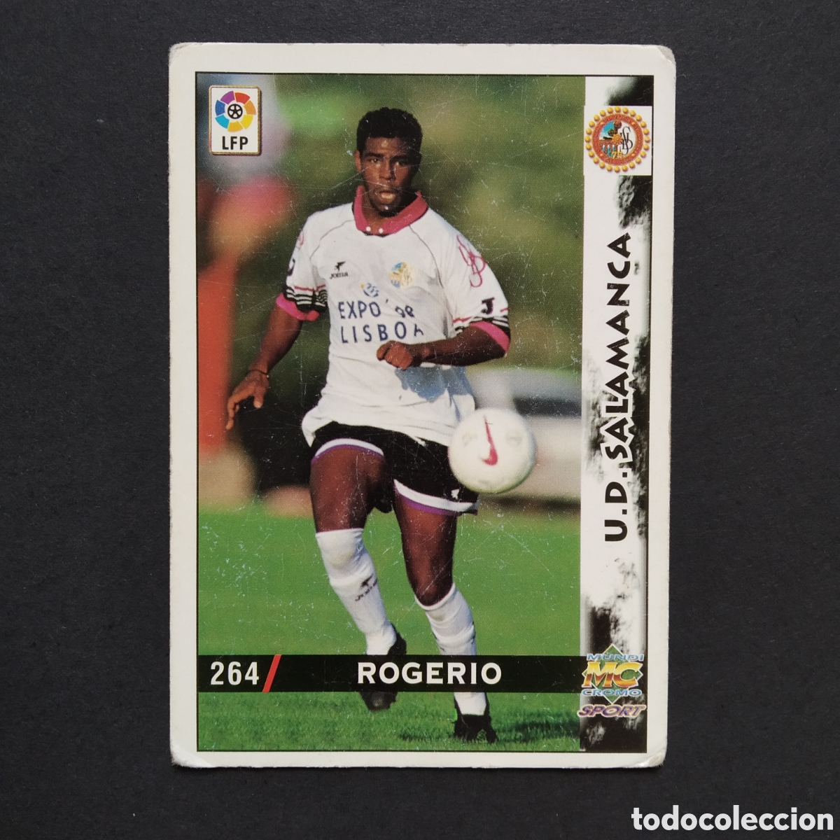 Cromos de f&uacute;tbol: CROMO - N&ordm; 0264 - ROGERIO - U.D. SALAMANCA - LAS FICHAS DE LA LIGA 98-99 (1998 / 1999) - MUNDICROMO