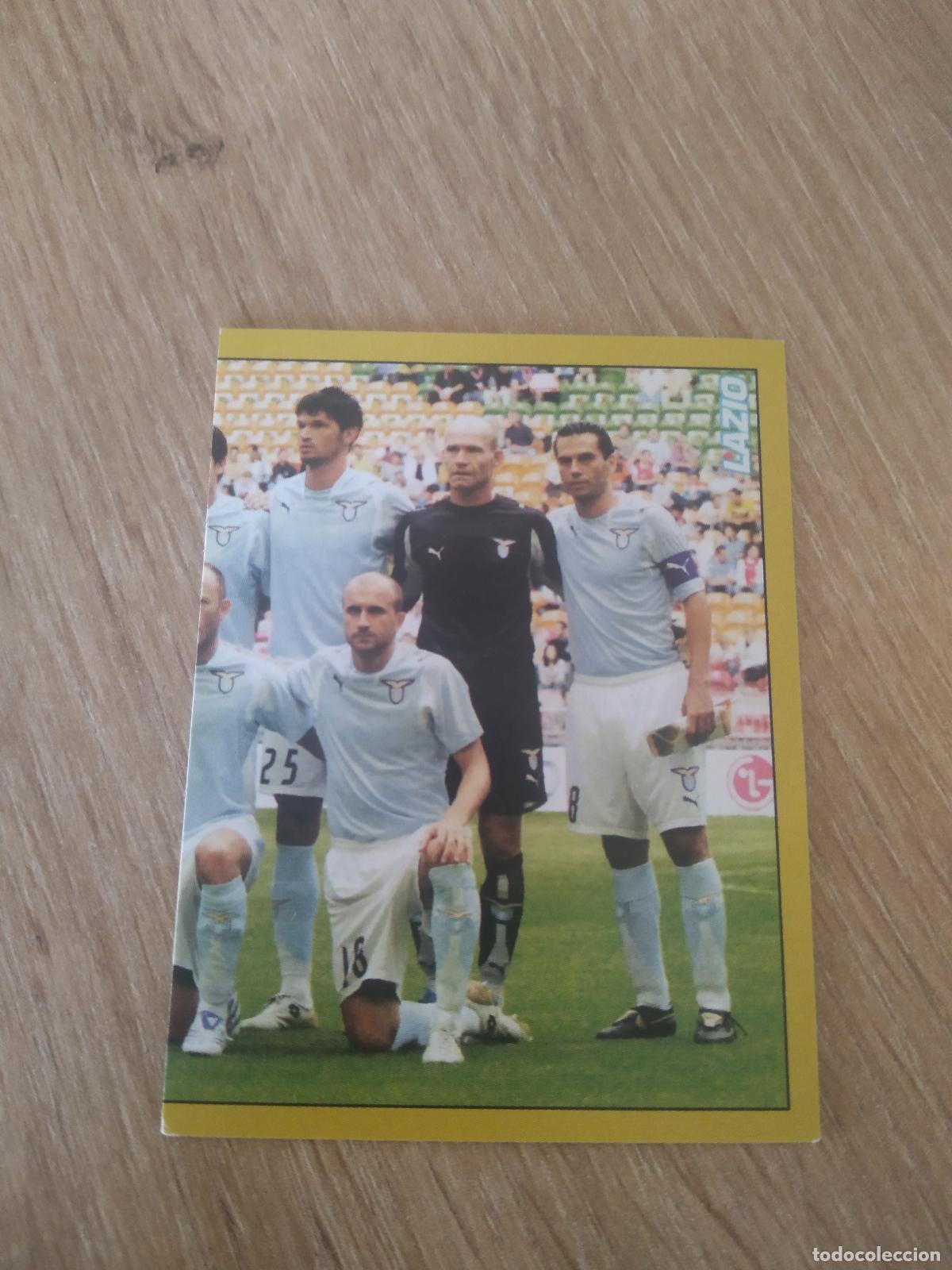 Cromos de F&uacute;tbol: 194 EQUIPO PLANTILLA LAZIO CROMO FUTBOL PANINI LIGA ITALIA 07-08 CALCIATORI 2007-2008