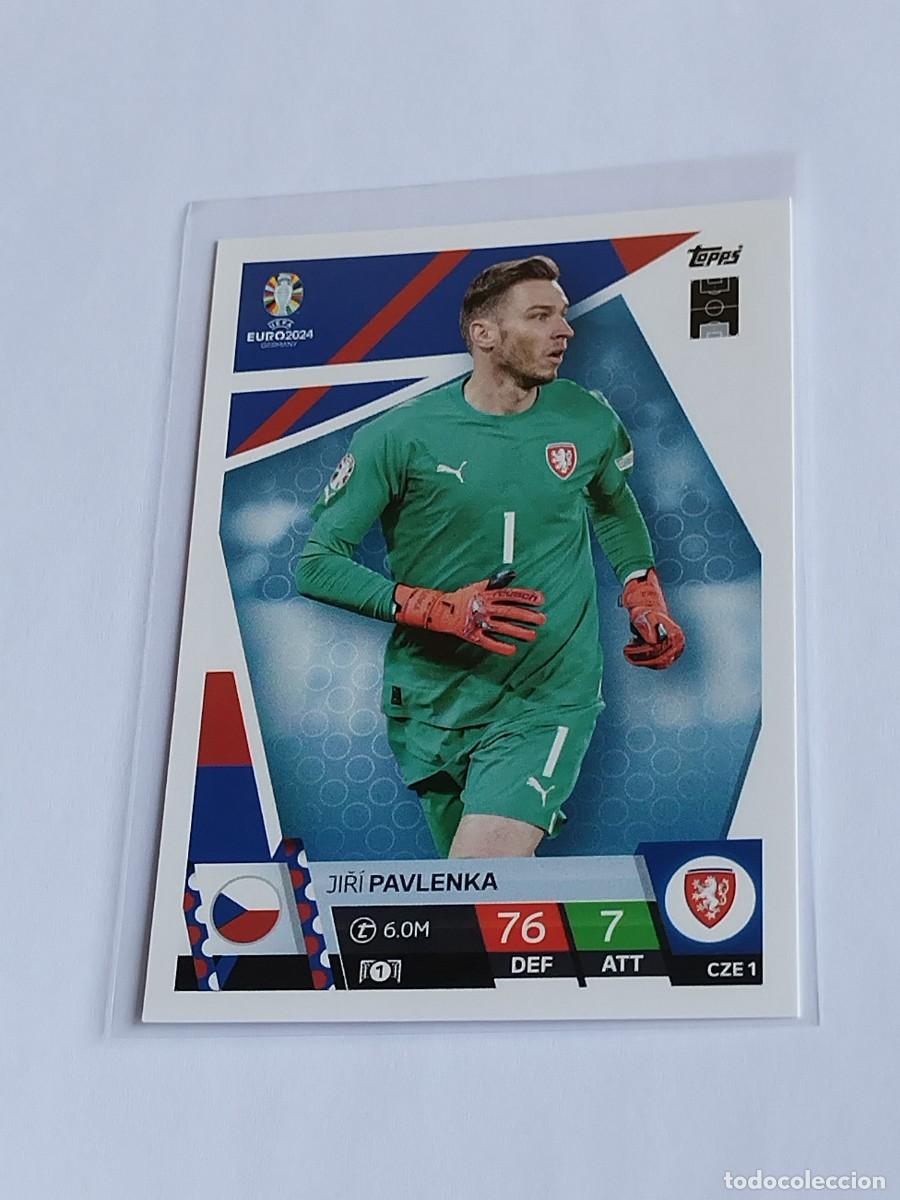 Cromos de F&uacute;tbol: PAVLENKA #CZE 1 CHEQUIA - TOPPS EUROCOPA 2024 MATCH ATTAX - UEFA EURO GERMANY 24 CZE1