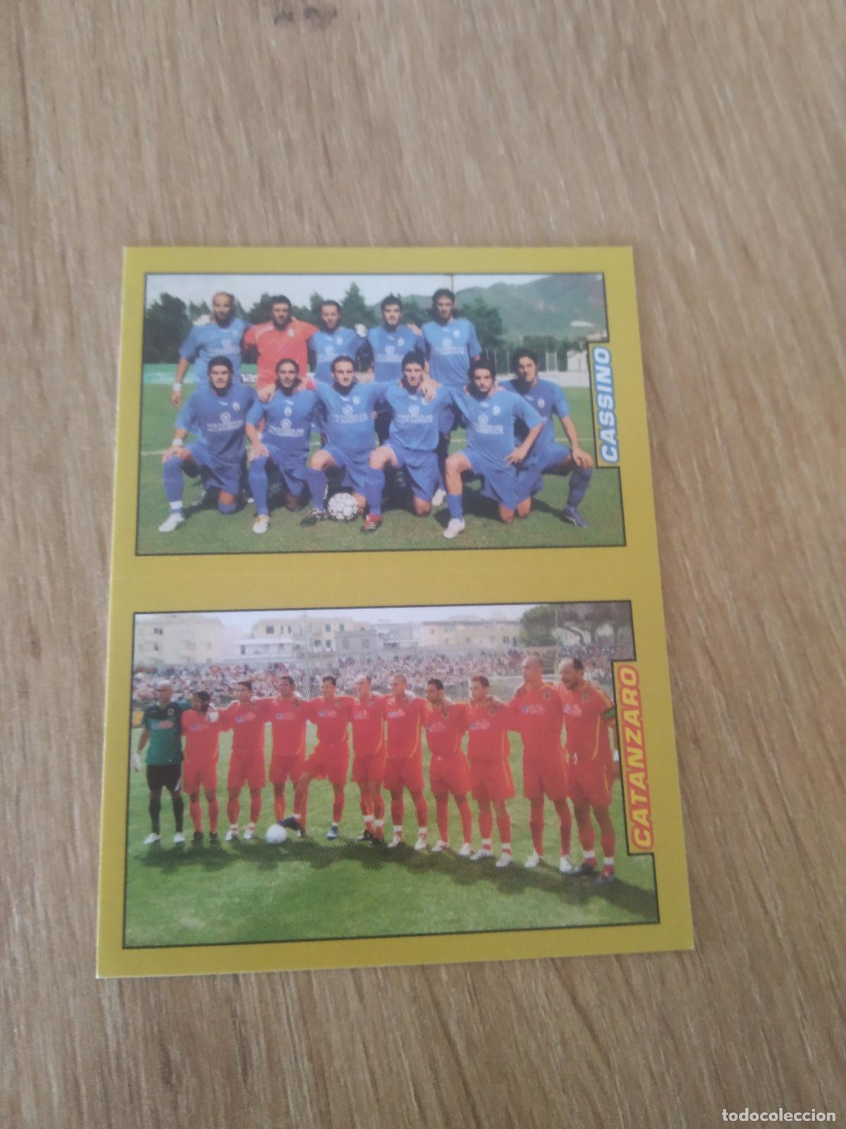 Cromos de F&uacute;tbol: 673 EQUIPO PLANTILLA CATANZARO CASSINO CROMO FUTBOL PANINI LIGA ITALIA 07-08 CALCIATORI 2007-2008