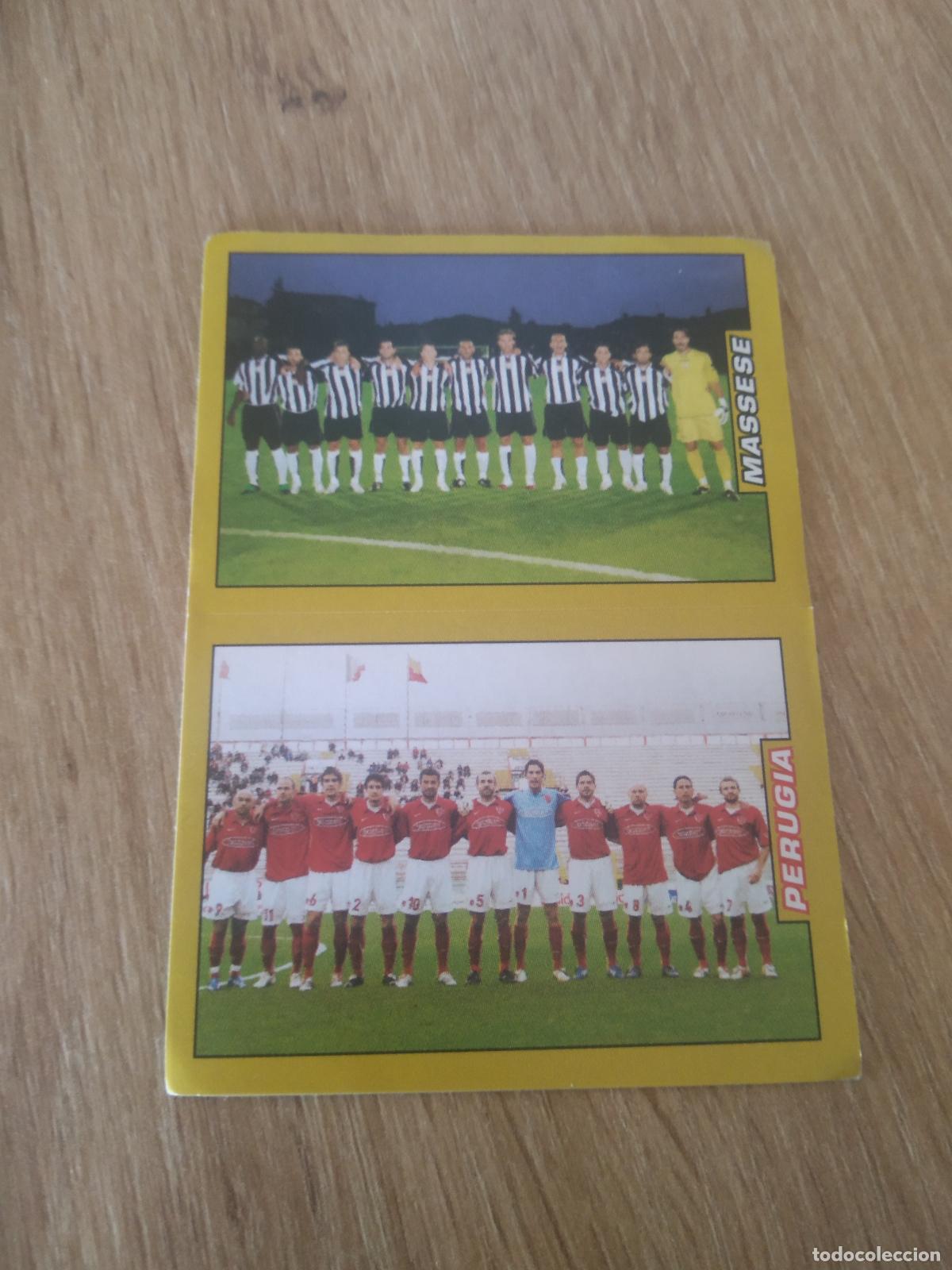 Cromos de F&uacute;tbol: 637 EQUIPO PLANTILLA PERUGIA MASSESE CROMO FUTBOL PANINI LIGA ITALIA 07-08 CALCIATORI 2007-2008