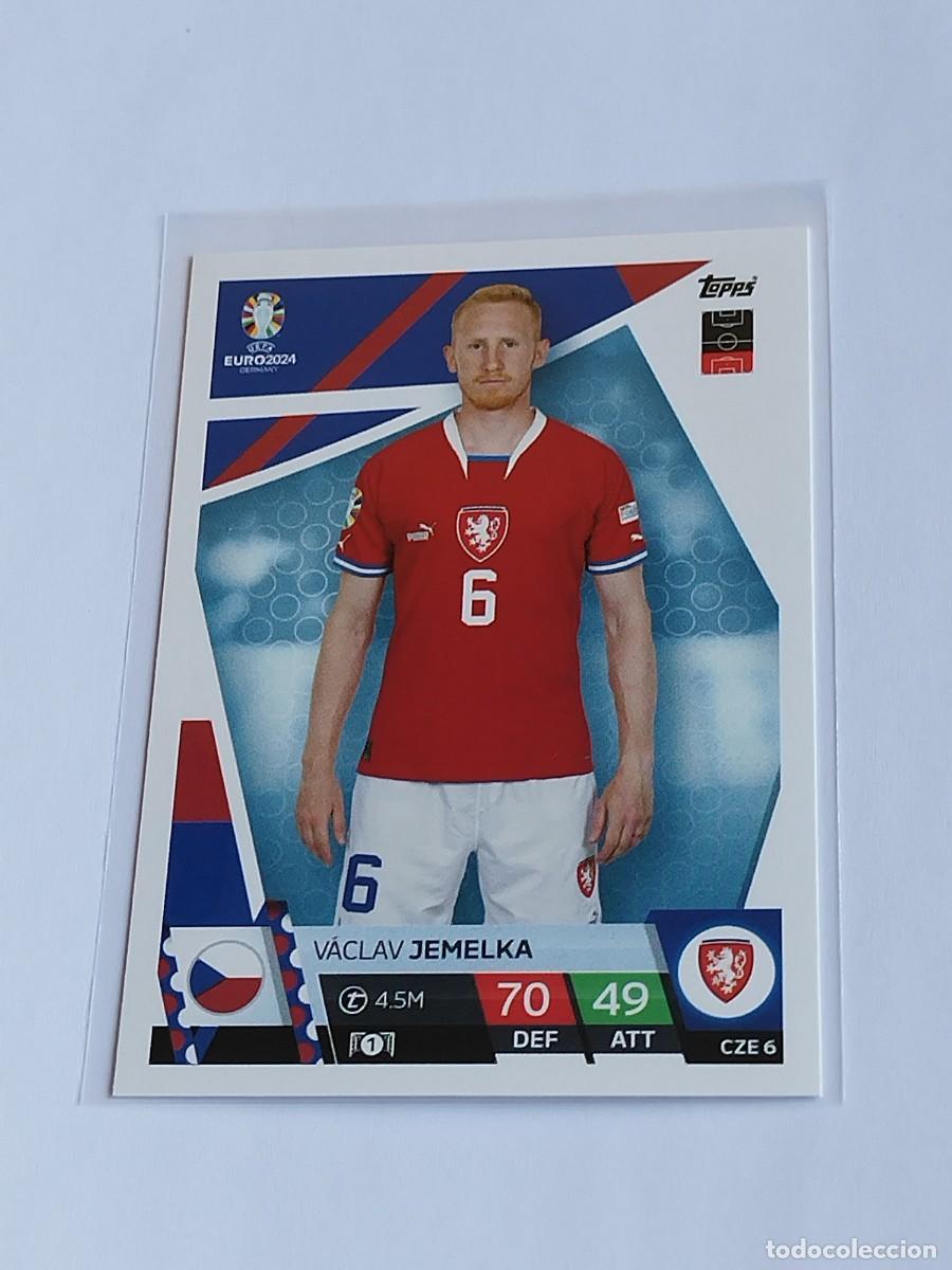 Cromos de F&uacute;tbol: JEMELKA #CZE 6 CHEQUIA - TOPPS EUROCOPA 2024 MATCH ATTAX CHECA CZECHIA - UEFA EURO GERMANY 24 CZE6