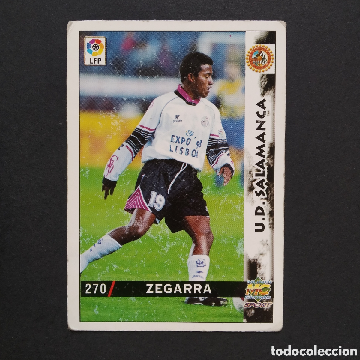 Cromos de f&uacute;tbol: CROMO - N&ordm; 0270 - ZEGARRA - U.D. SALAMANCA - LAS FICHAS DE LA LIGA 98-99 (1998 / 1999) - MUNDICROMO