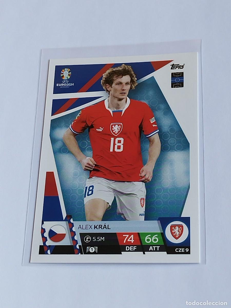 Cromos de F&uacute;tbol: KRAL #CZE 9 CHEQUIA - TOPPS EUROCOPA 2024 MATCH ATTAX CHECA CZECHIA - UEFA EURO GERMANY 24 CZE9