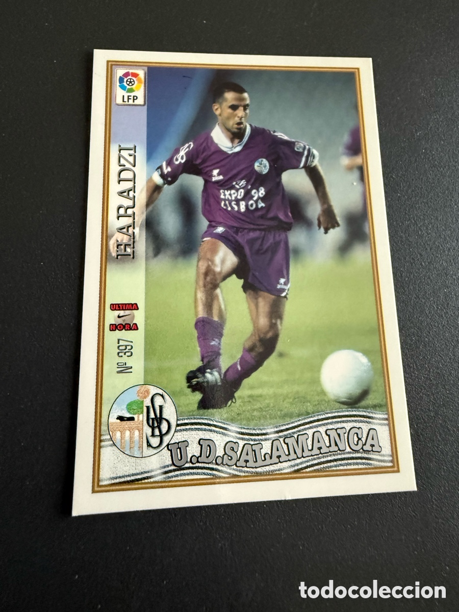 Cromos de F&uacute;tbol: MUNDICROMO 97-98. n 397 UH. HARADZI ( UD Salamanca)