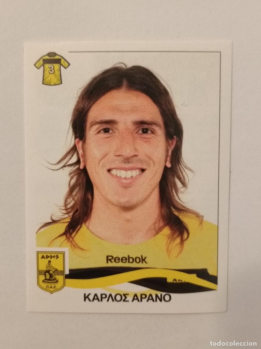 Cromos de F&uacute;tbol: #34 CARLOS ARANO (ARIS F.C.) SUPERLIGA GRECIA 09/10 PANINI