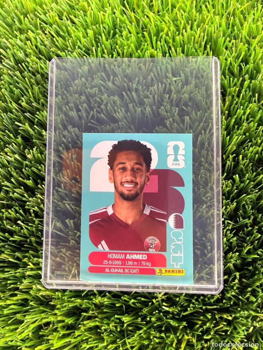 Cromos de F&uacute;tbol: N&ordm; QAT5 Homam Ahmed Qatar Mundial 2026 Stickers