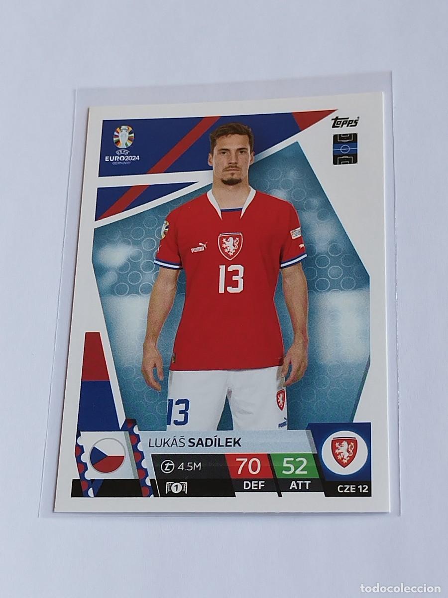 Cromos de F&uacute;tbol: SAD&Iacute;LEK #CZE 12 CHEQUIA - TOPPS EUROCOPA 2024 MATCH ATTAX CHECA CZECHIA - UEFA EURO GERMANY 24 CZE12
